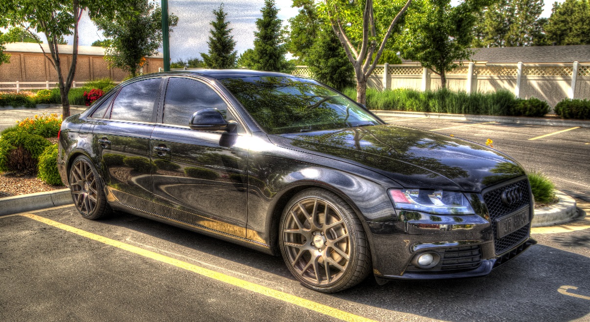 Black Audi Sedan - The Miller Insurance Agency Everett Washington