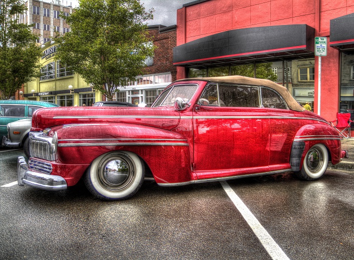 Red Classic Car