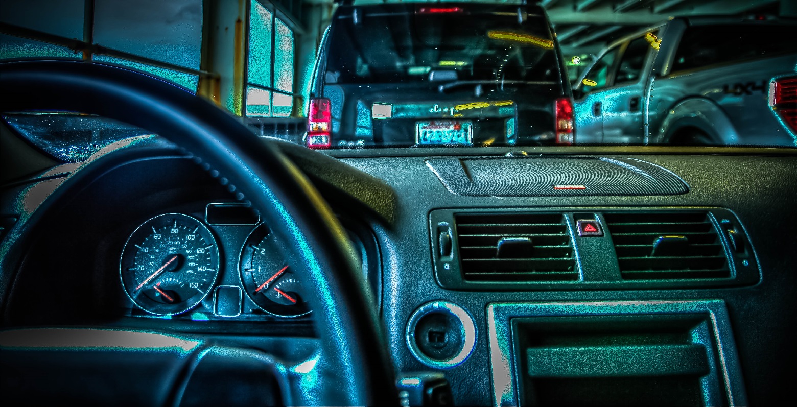 View from inside a vehicle - The Miller Insurance Agency Everett Washington